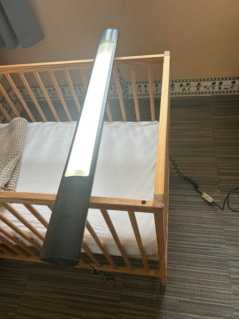 Verplaatsbare TL Lamp, Ophalen of Verzenden, Gebruikt, Metaal, Minder dan 100 cm