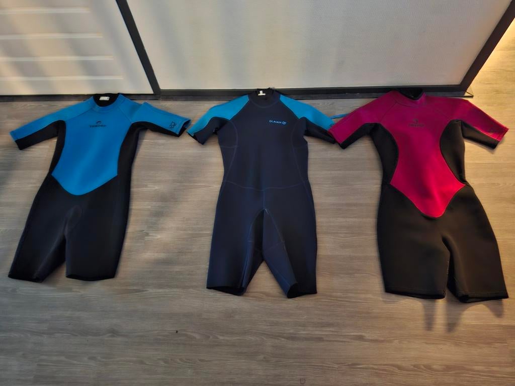 Zomer wetsuits kinderen, Wetsuit, Gebruikt, Kind, Ophalen of Verzenden