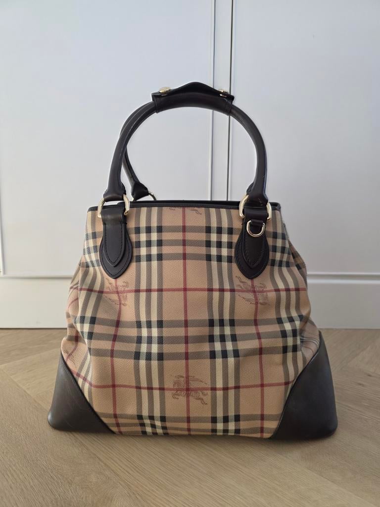 Burberry tote bag, large, Sieraden, Tassen en Uiterlijk, Tassen | Damestassen, Ophalen of Verzenden, Beige