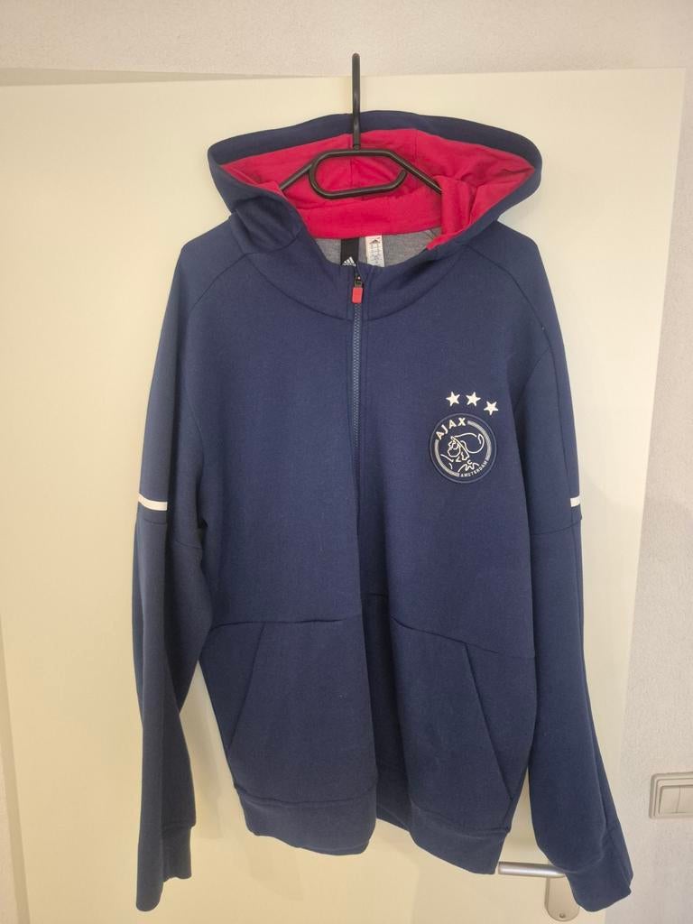 Origineel Adidas Ajax Vest Maat XL, Ophalen, Blauw, Adidas, Maat 56/58 (XL)