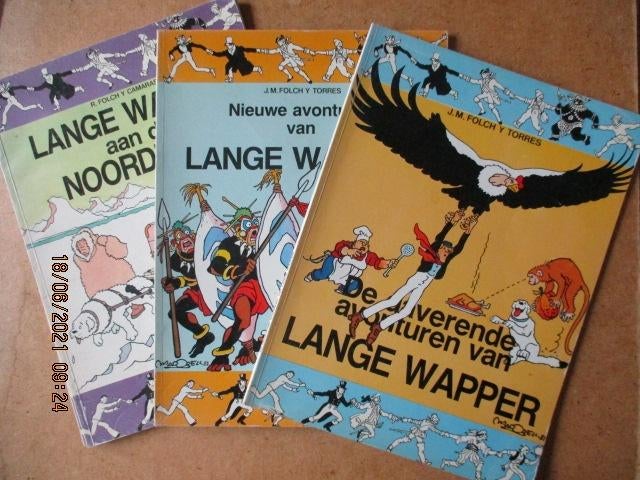 adv3583 lange wapper, Eén stripboek, Ophalen, Gelezen