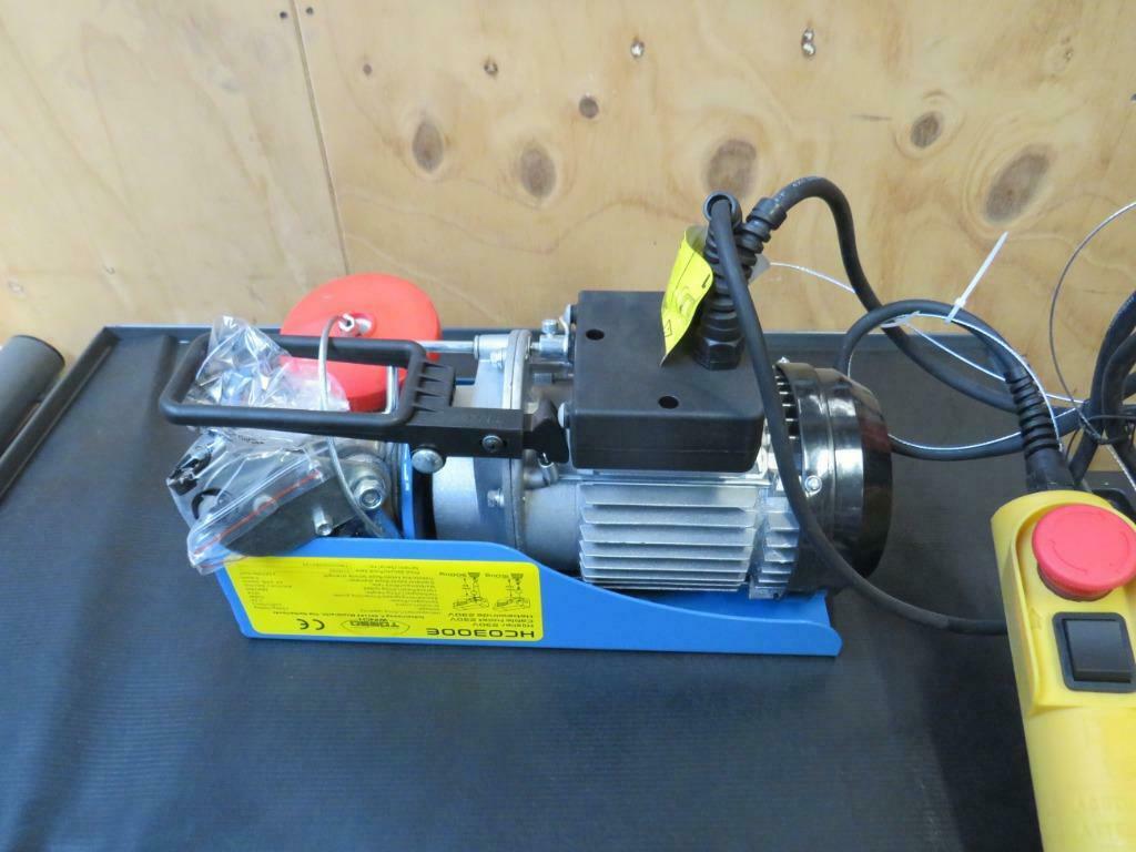Elektrische takel hijslier lier 150 / 300kg 230V nieuw, Ophalen of Verzenden, Nieuw