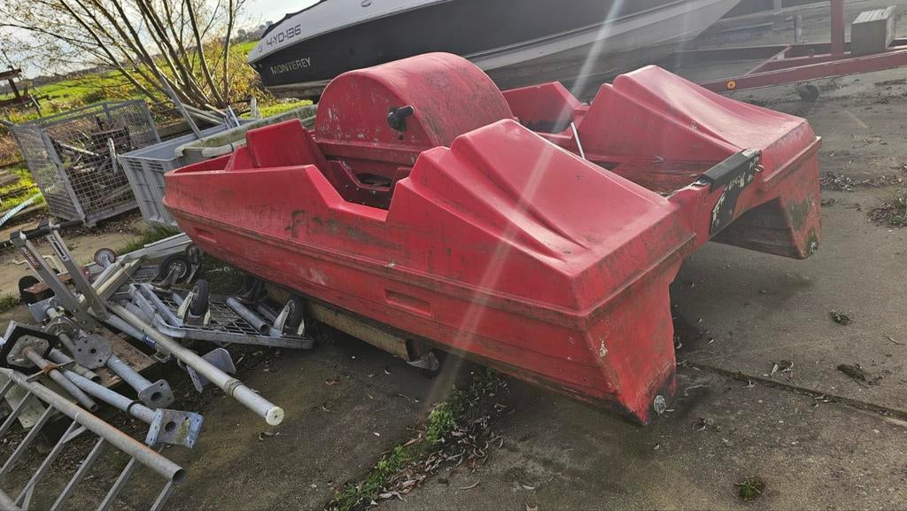 Waterfiets met 2.5 pk inboard motor, Watersport en Boten, Ophalen of Verzenden, Gebruikt