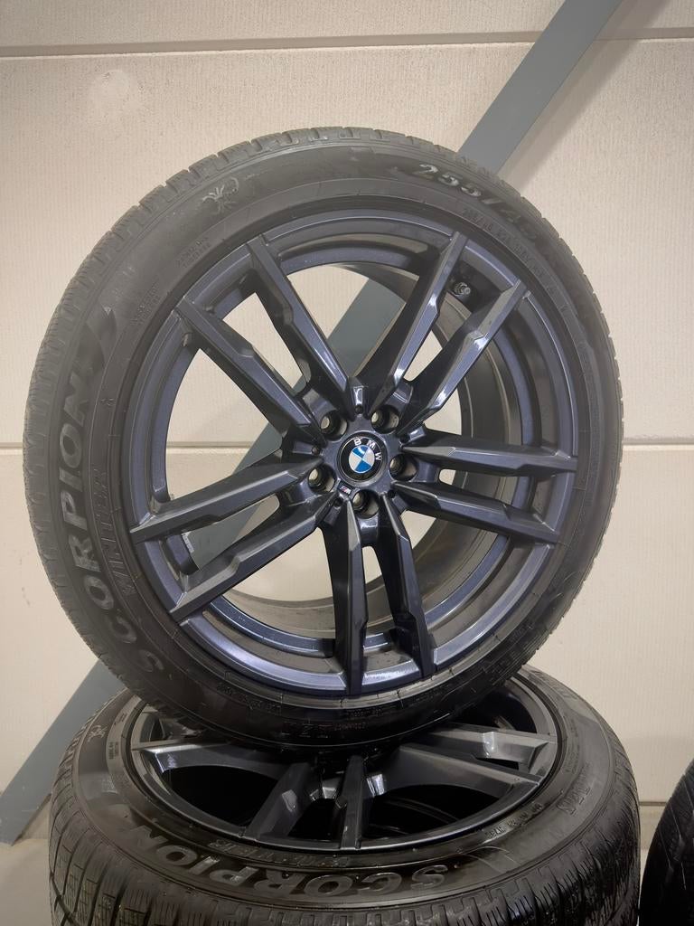 20 INCH BMW 746M ORIGINEEL X3 G01 X4 G02 X3M F97 X4M WINTER, Auto-onderdelen, Ophalen, 255 mm, Banden en Velgen, Winterbanden