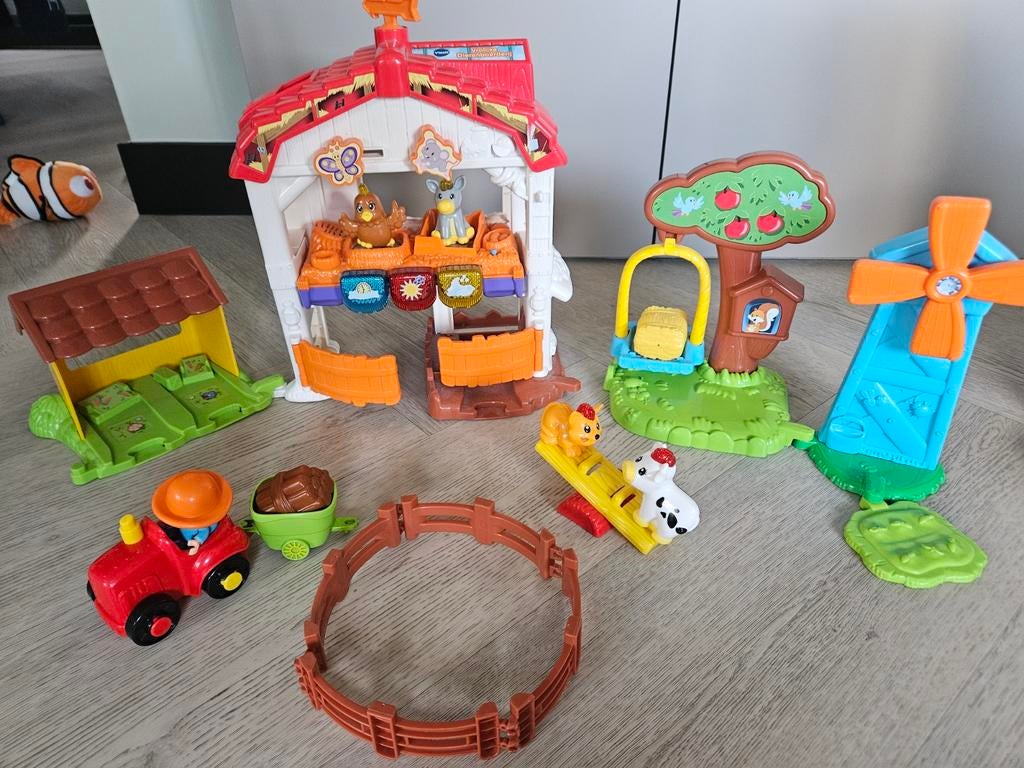 Vtech Zoef Zoef Dieren - Vrolijke Dierenboerderij, Ophalen, Zo goed als nieuw, Speelset