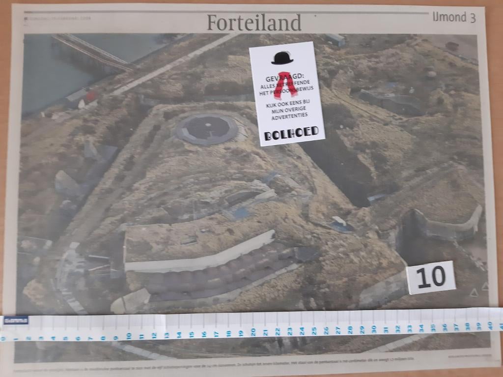 Fort IJmuiden  Atlantikwall Festung IJmuiden, Verzamelen, Militaria | Tweede Wereldoorlog, Ophalen of Verzenden, Landmacht, Nederland