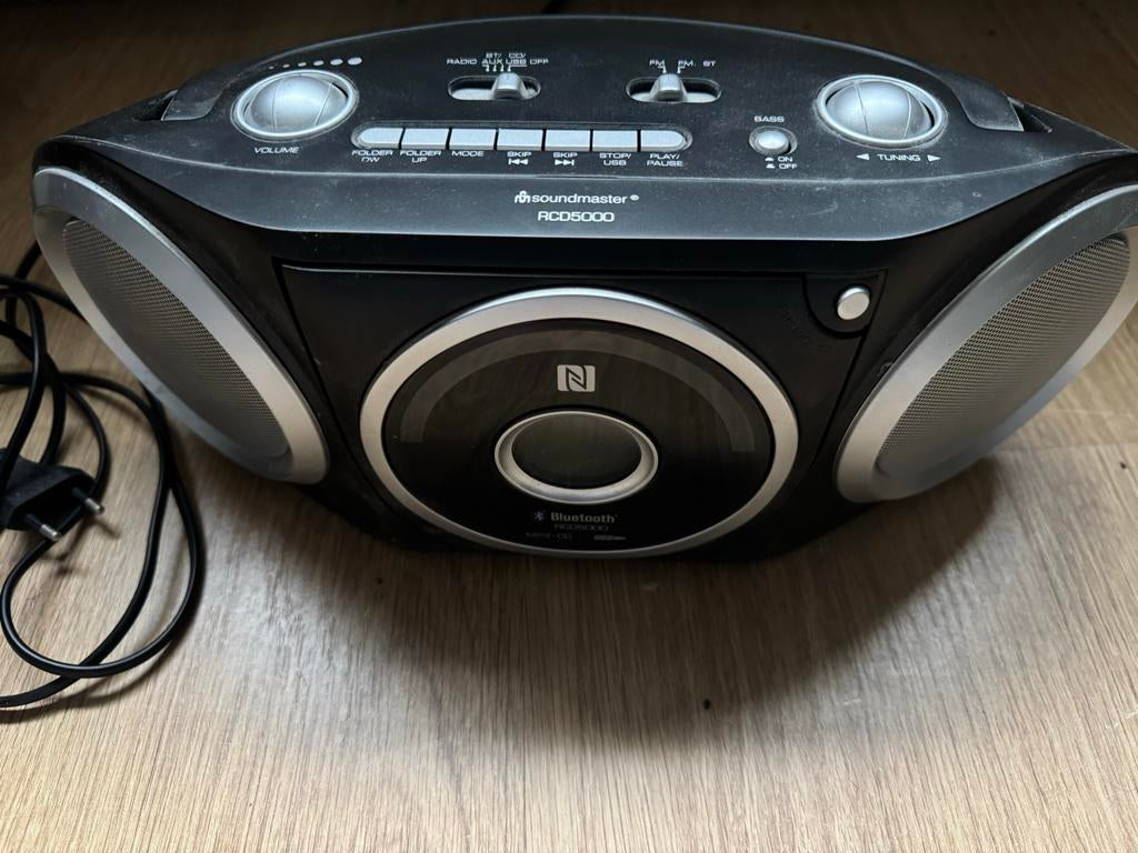 Soundmaster RCD5000 Radio/CD Speler - Zo goed als nieuw, Verzenden, Zo goed als nieuw, Radio, Met cd-speler