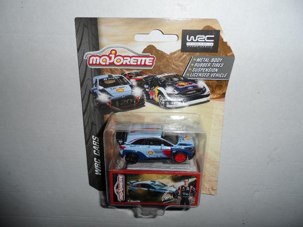 Majorette WRC serie - Hyundai i20 Coupe WRC - 1:64, Ophalen of Verzenden, Nieuw, Auto