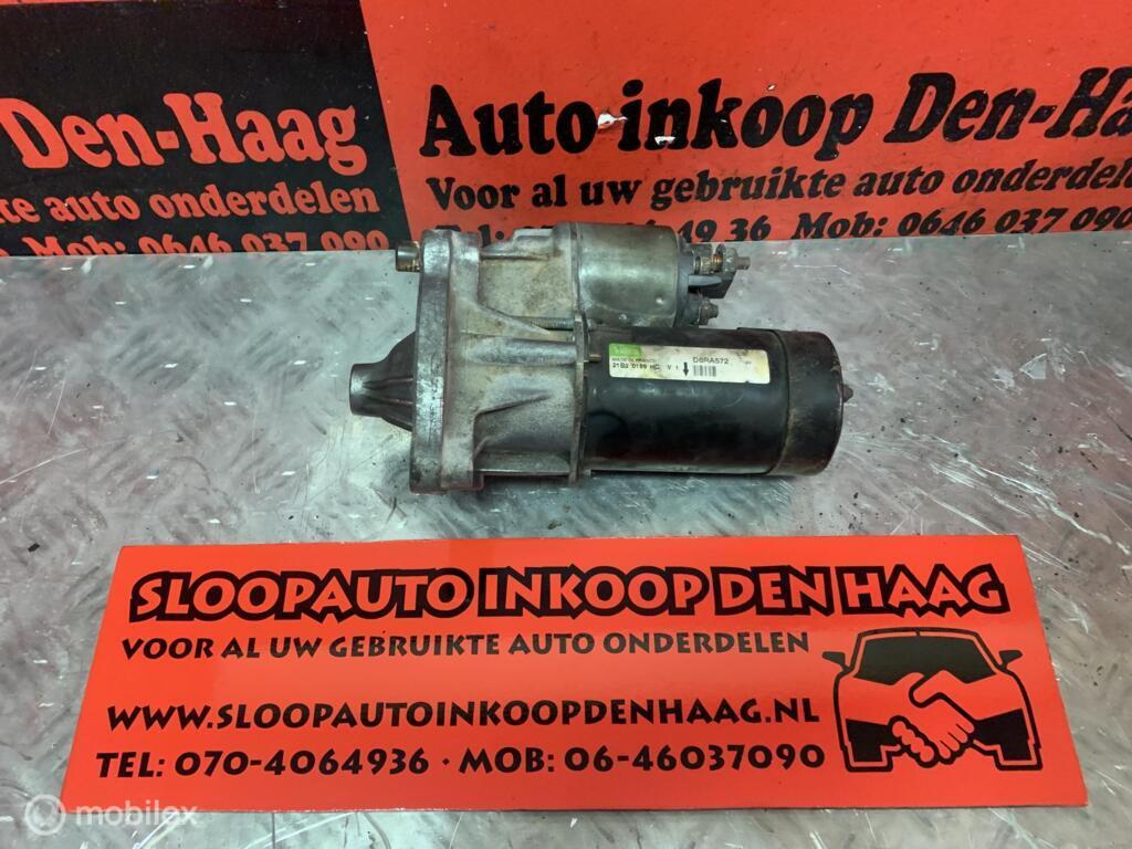 Peugeot 307 Citroen ('01-'07) 1.6 16V Startmotor - D6RA572, Auto-onderdelen, Elektronica en Kabels, Citroën, Gebruikt, Ophalen of Verzenden
