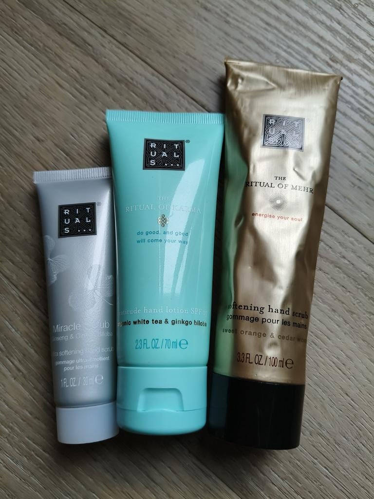 Nieuwe Rituals set, Ophalen of Verzenden, Nieuw, Bodylotion, Crème of Olie