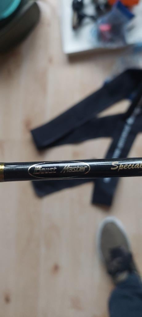 Shimano Beastmaster Special Jigging 180 Heavy  14-28 grams, Ophalen of Verzenden, Zo goed als nieuw, Werphengel