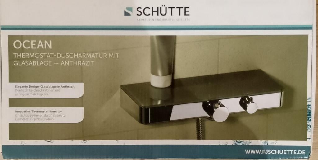 Thermostaatkraan NIEUW, Doe-het-zelf en Verbouw, Sanitair, Ophalen of Verzenden, Nieuw, Chroom, Douche
