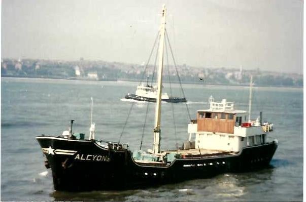Scheepvaart-haven, Verzenden, Zo goed als nieuw, Kaart, Foto of Prent