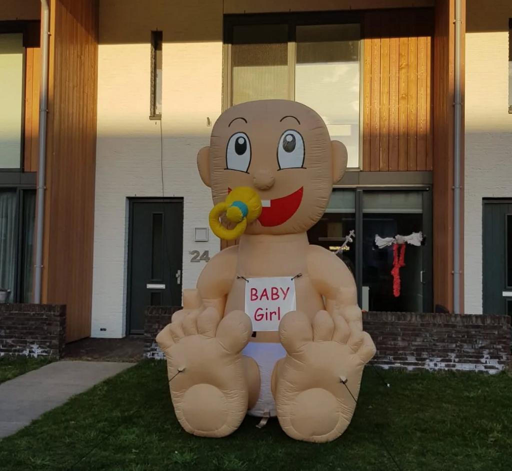 Baby pop te huur FUNLUCHT Beilen 0613808090, Ophalen, Zo goed als nieuw, Verjaardag
