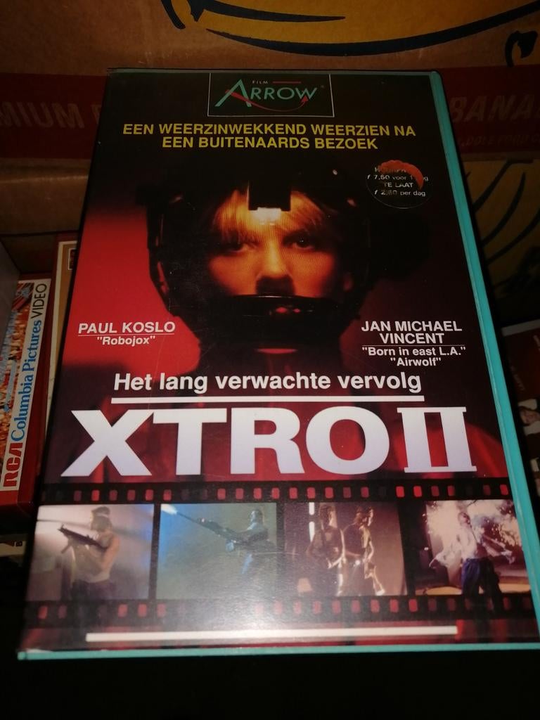 VHS ex-rental - Xtro II, Vanaf 16 jaar, Ophalen of Verzenden, Gebruikt, Horror