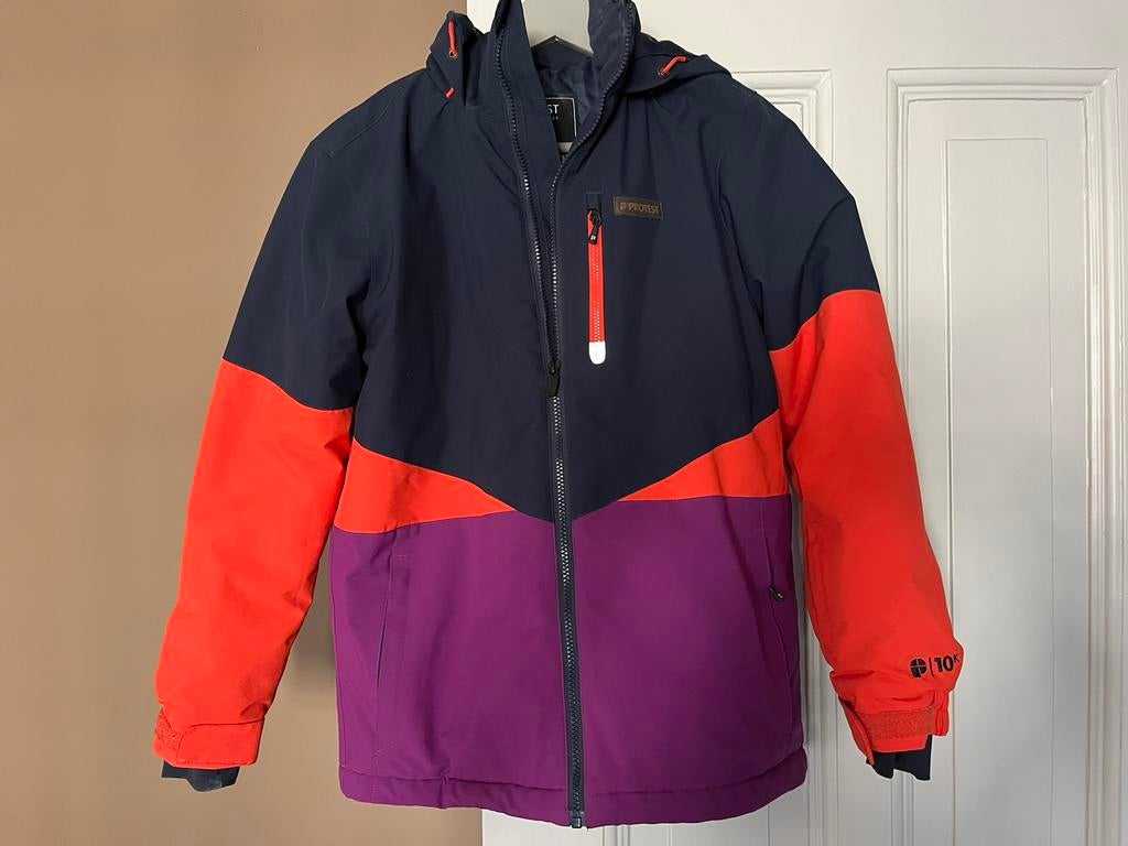 Protest ski jack maat 164, Kinderen en Baby's, Kinderkleding | Maat 164, Ophalen of Verzenden, Zo goed als nieuw, Jongen of Meisje