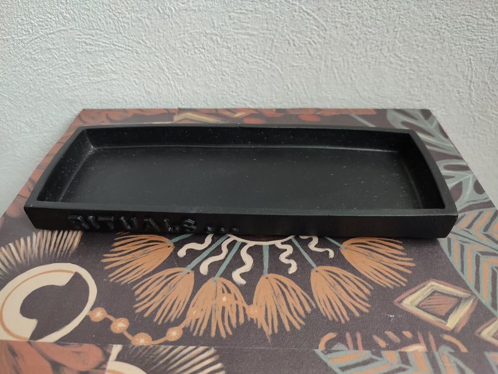 Rituals Tray zwart black large 23 cm, Ophalen of Verzenden, Nieuw