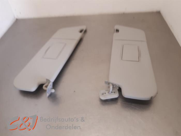 Zonneklep set van een Ford Transit Custom, Gebruikt, -, -, Ophalen of Verzenden