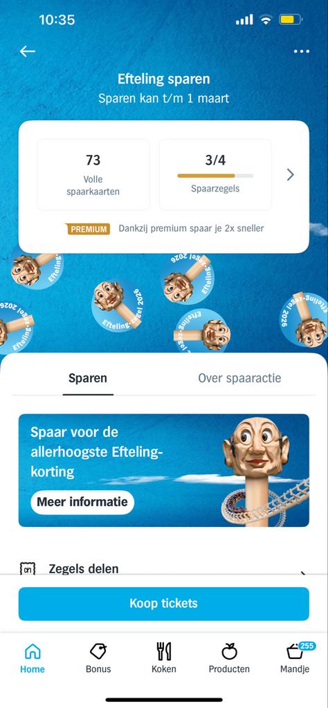 AH Efteling zegels, Verzamelen, Supermarktacties, Albert Heijn, Ophalen