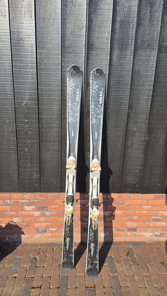 Völkl Essenza Dames Ski's 163 cm - Goede Staat, Overige merken, 160 tot 180 cm, Gebruikt, Ophalen of Verzenden