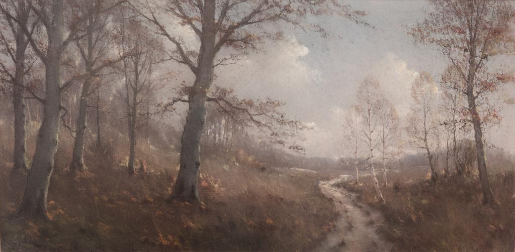Gerard Cox Jr - Engels landschap - pastel op papier, Ophalen