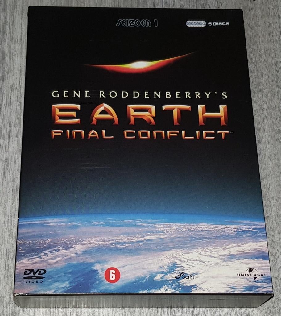 DVD Box Earth, Final Conflict Season 1[6 DVD's], Boxset, Ophalen of Verzenden, Zo goed als nieuw, Vanaf 6 jaar