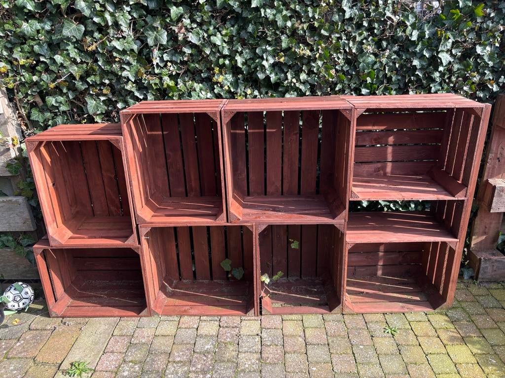 Fruit kisten kast, Huis en Inrichting, Woonaccessoires | Kisten, Ophalen of Verzenden, Gebruikt, 50 tot 100 cm, Minder dan 50 cm