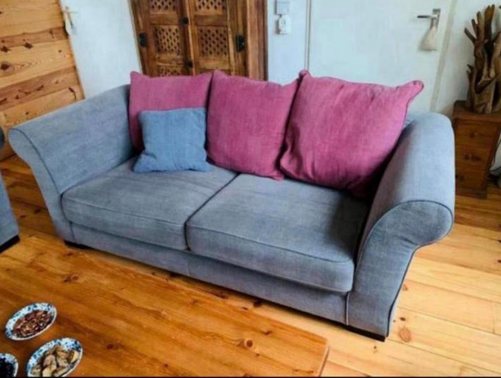 Design Banken 2 en 2,5 zits (afhalen in Blaricum), Huis en Inrichting, Banken | Bankstellen, Ophalen, Zo goed als nieuw, 75 tot 100 cm