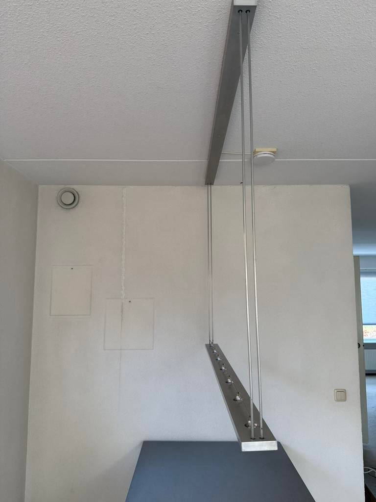 Hanglamp 150 cm lang. Modern design. Merk Solid, Ophalen, Gebruikt, Minder dan 50 cm