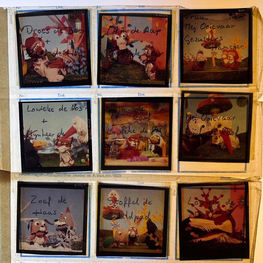 Fabeltjeskrant. Unieke Vintage pers/media Ectachromes, Ophalen of Verzenden, Gebruikt, Tv, Foto of Kaart