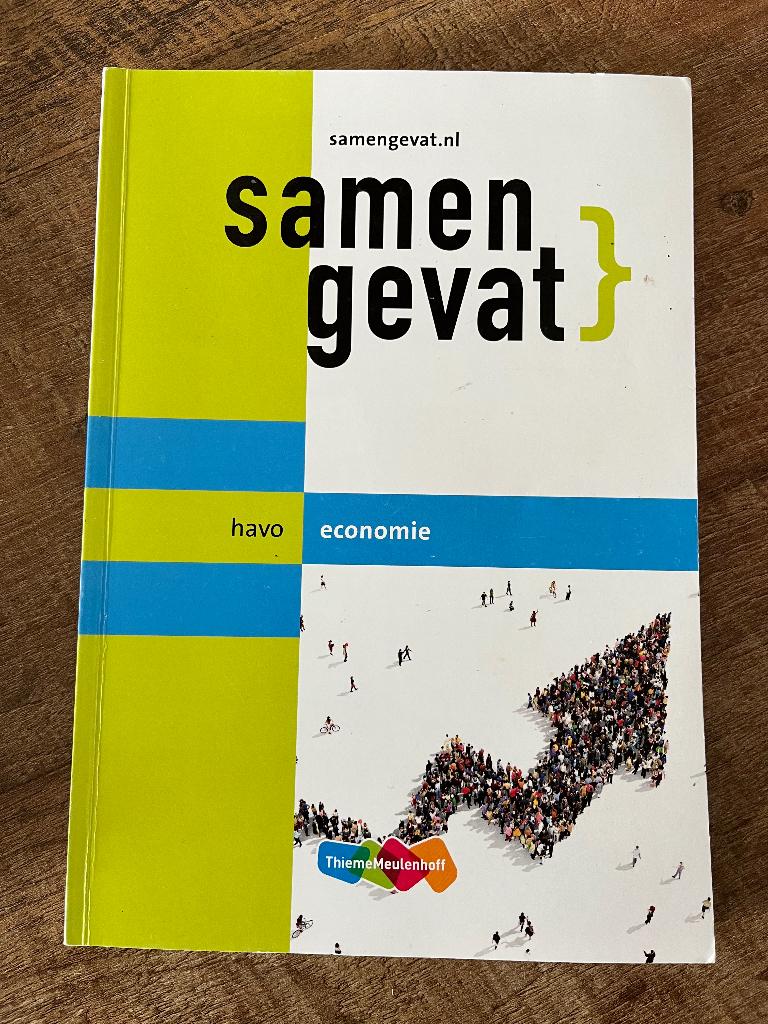 Samengevat Economie Havo, Boeken, Ophalen, ThiemeMeulenhoff, Zo goed als nieuw, Economie en Marketing