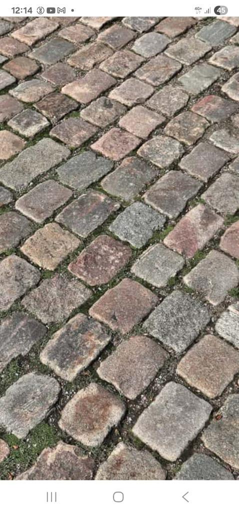 Natuursteenkeien MOET WEG AANBIEDING, Tuin en Terras, Ophalen, Overige materialen, Gebruikt, Kei