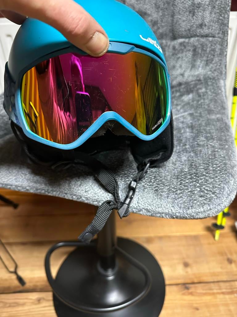 Wedze Ski Bril + Helm - Perfecte Set!, Sport en Fitness, Skiën en Langlaufen, Overige merken, Ophalen of Verzenden, Zo goed als nieuw