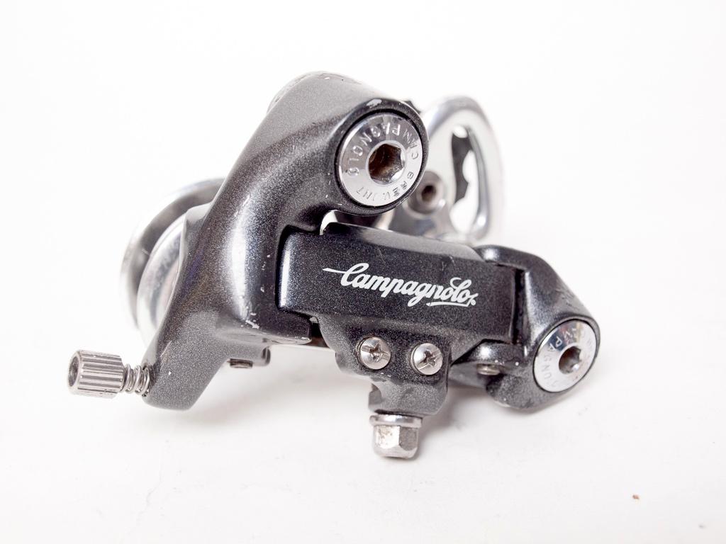 Campagnolo C-Record R010 Graphite Achterderailleur, Fietsen en Brommers, Fietsonderdelen, Gebruikt, Ophalen of Verzenden, Derailleur of Ketting