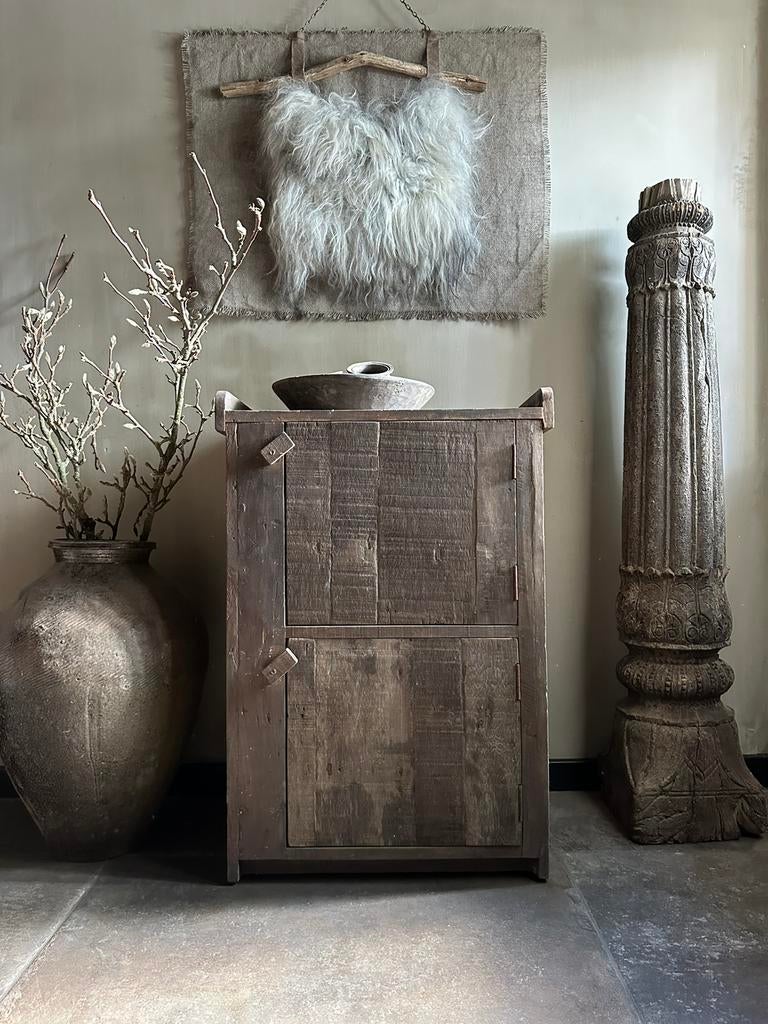 Boerenkastje 2-deuren Driftwood, Ophalen of Verzenden, Nieuw, 25 tot 50 cm, Minder dan 100 cm