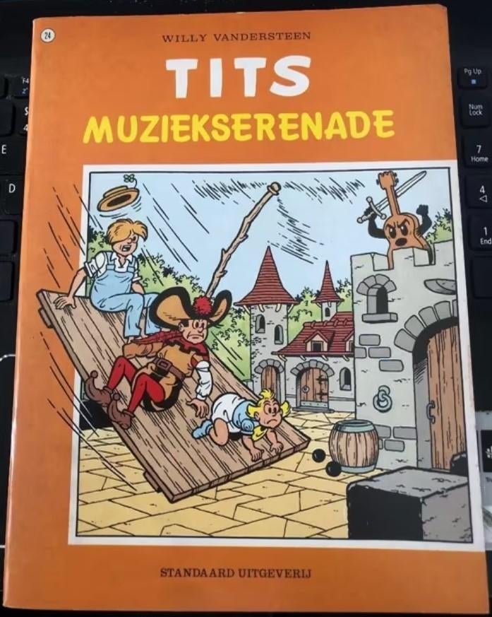 muziekserenade 24 tits k3, Eén stripboek, Ophalen of Verzenden, Zo goed als nieuw