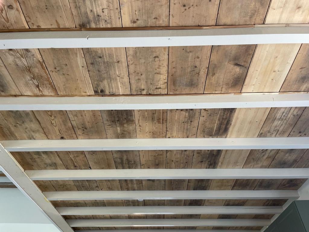 Kaasplanken  sloophout  planken  meubelpanelen vloer wand, Ophalen, Gebruikt, Minder dan 25 mm, Plank