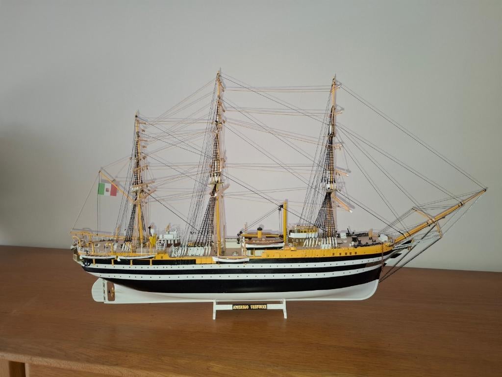 Italiaans opleidingschip (modelbouw), Hobby en Vrije tijd, Modelbouw | Boten en Schepen, Ophalen, Nieuw