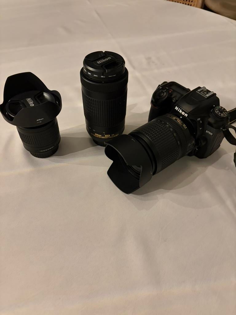 Nikon D7500 Set | Slechts 14.125 clicks | 10-300mm bereik, Audio, Tv en Foto, Ophalen, Zo goed als nieuw, Spiegelreflex
