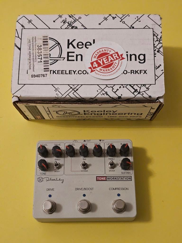 Keeley Tone Workstation Gitaar, Support@rkfx.com, Oklahoma City, OK, USA, Keeley Engineering, Ophalen of Verzenden