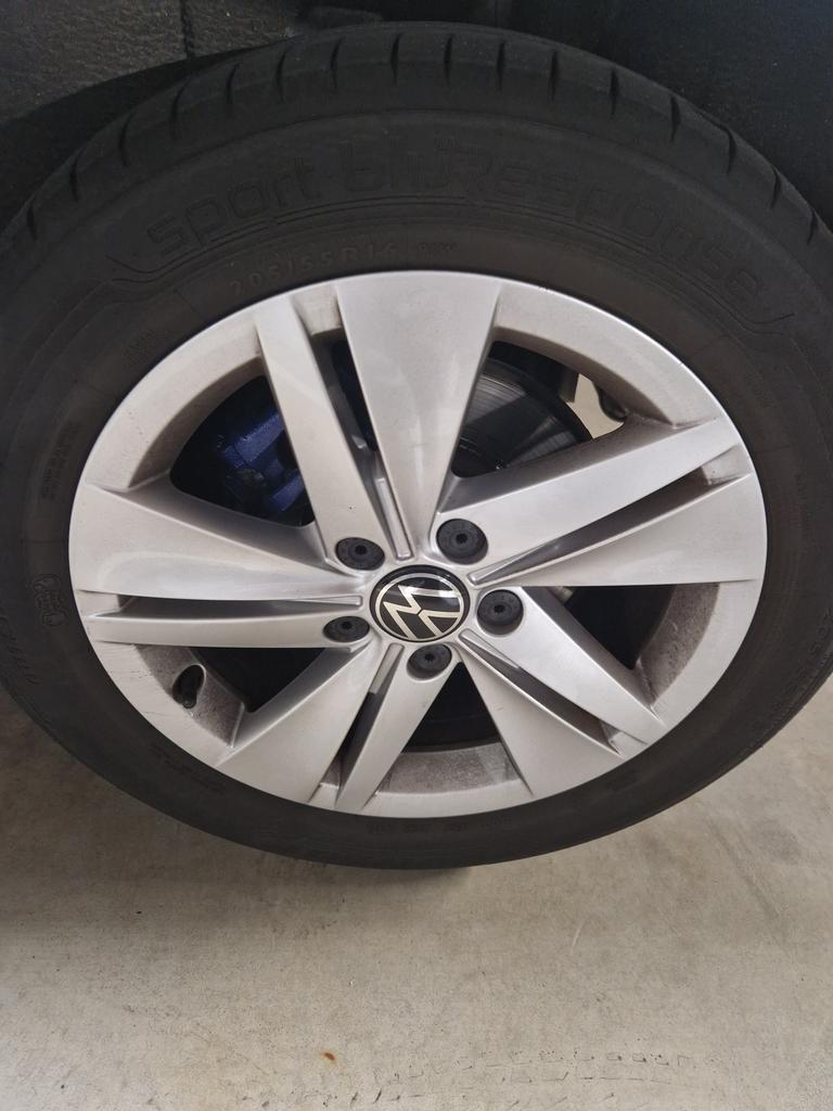 16 inch 4x banden + orgineel velgen KRAS VRIJ !!, Auto-onderdelen, Banden en Velgen, Gebruikt, 16 inch, Banden en Velgen, 205 mm