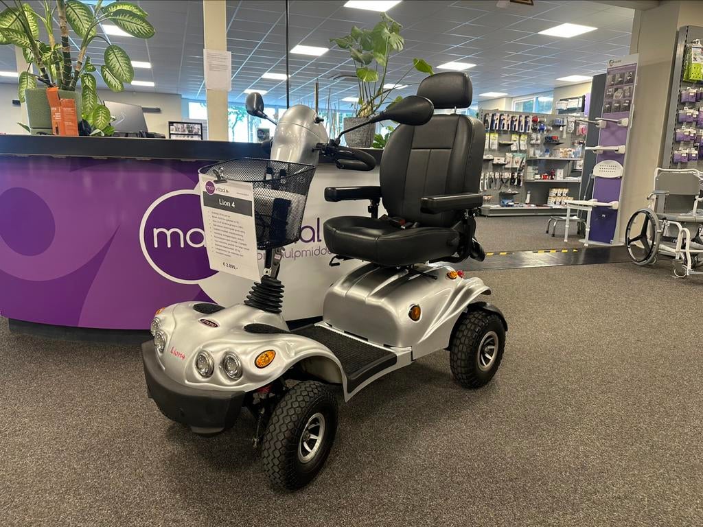 Mango Lion 4 snelle scootmobiel met 6 maanden garantie, Diversen, Brommobielen en Scootmobielen, Gebruikt, -, Verzenden, -