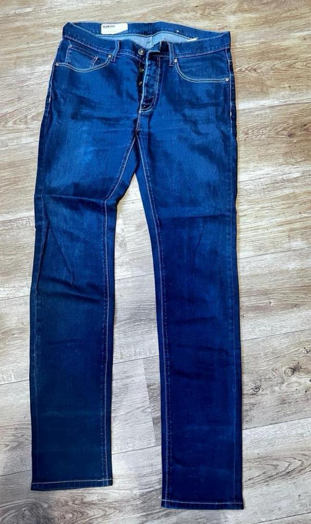 Heren merk Spijkerbroek van CKH W32 L34 nieuw, Ophalen of Verzenden, Zo goed als nieuw, Blauw, W30 - W32 (confectie 38/40)