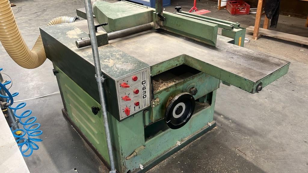 Vlakvandiktebank Vertongen Type C630, Doe-het-zelf en Verbouw, Schaafmachines, Ophalen, Gebruikt