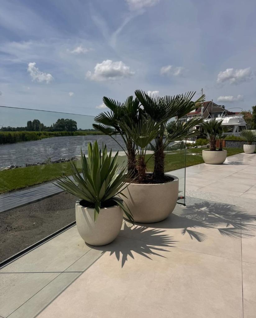 Luca lifestyle trendy bloembakken / plantenbakken te koop!, Tuin en Terras, Bloembakken en Plantenbakken, Kunststof, 100 cm of meer