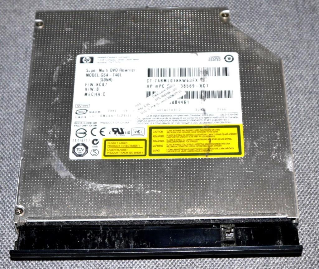 HP Lightscribe Super Multi - DVDRW/DVD-RAM drive GSA-T40L, Ophalen of Verzenden, Gebruikt, Intern, Dvd