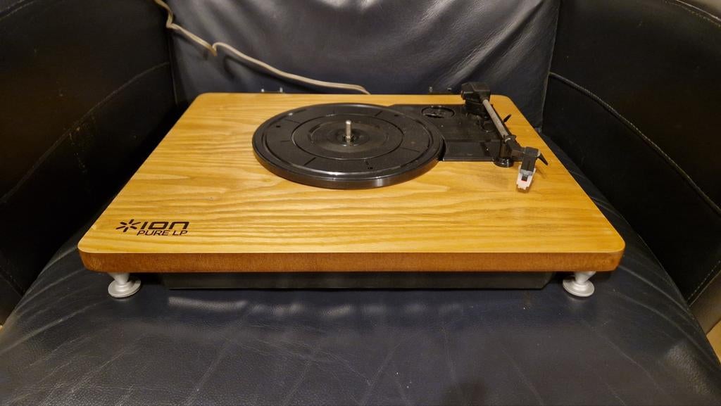 Ion lp platenspeler zonder kap, Overige merken, Gebruikt, Ophalen of Verzenden, USB-aansluiting