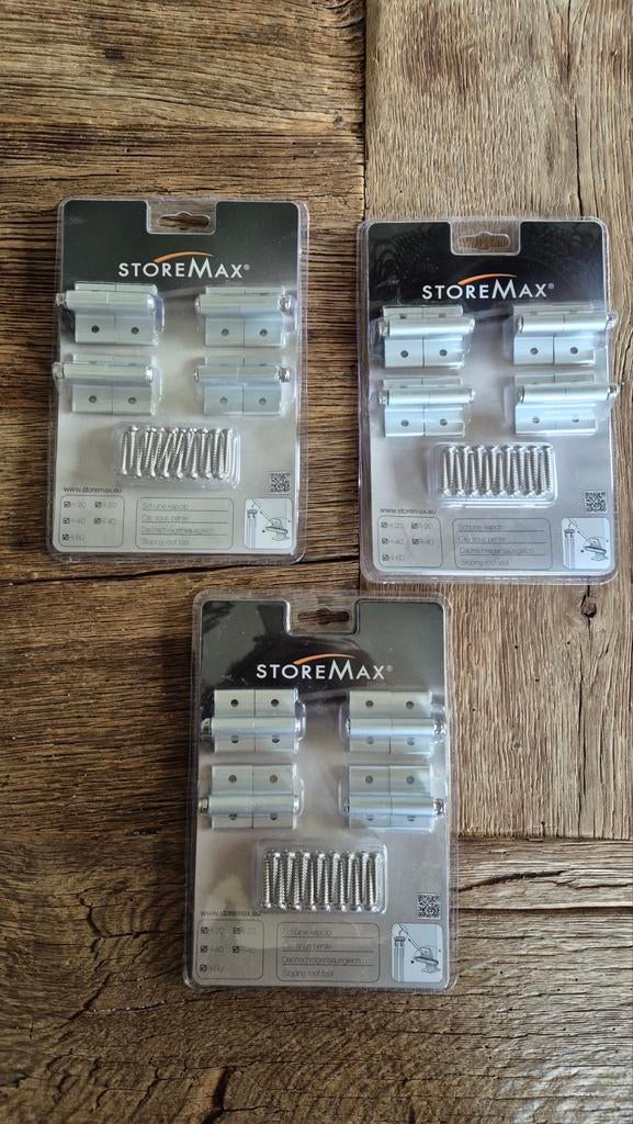 3 sets StoreMax H-20 schuine kapclips voor schuin dak, Doe-het-zelf en Verbouw, Hang- en Sluitwerk, Ophalen of Verzenden, Nieuw