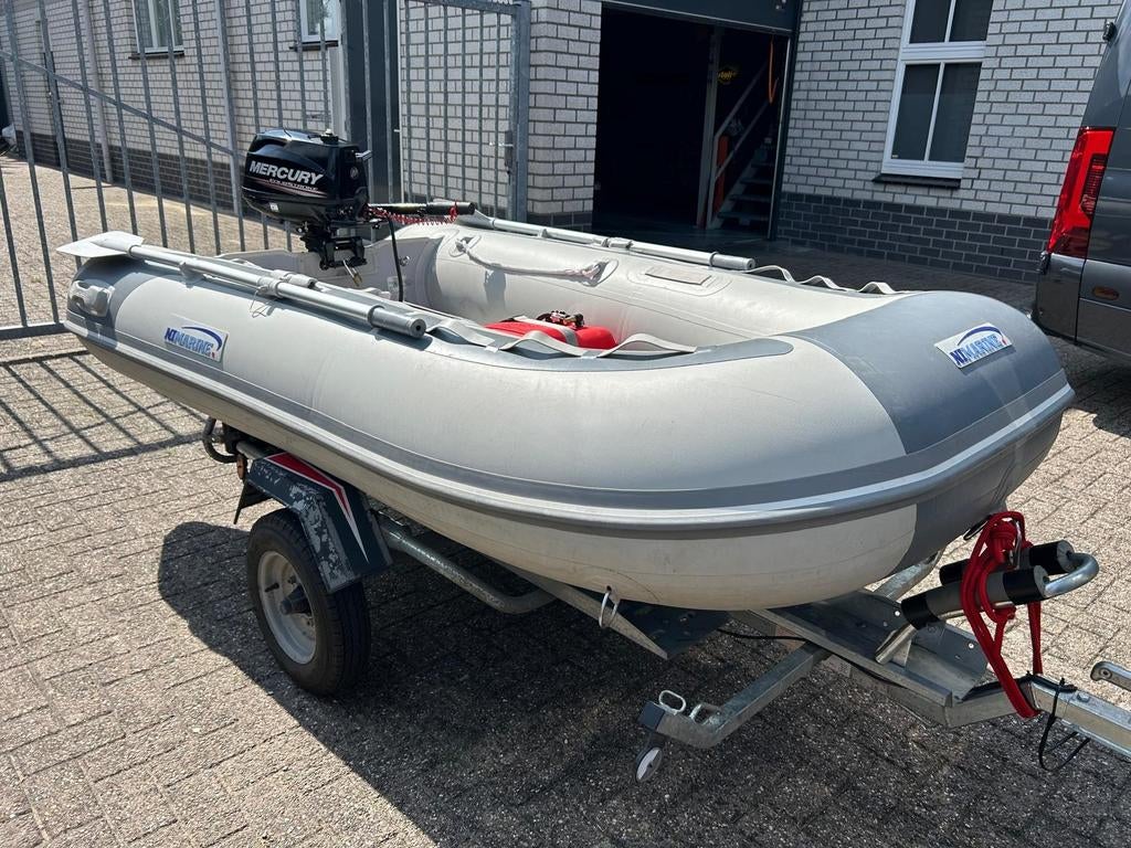 Nimarine 290 + 6pk Mercury + Erdé Trailer - Complete Set, Overige merken, Airdeck, Gebruikt, Nimarine