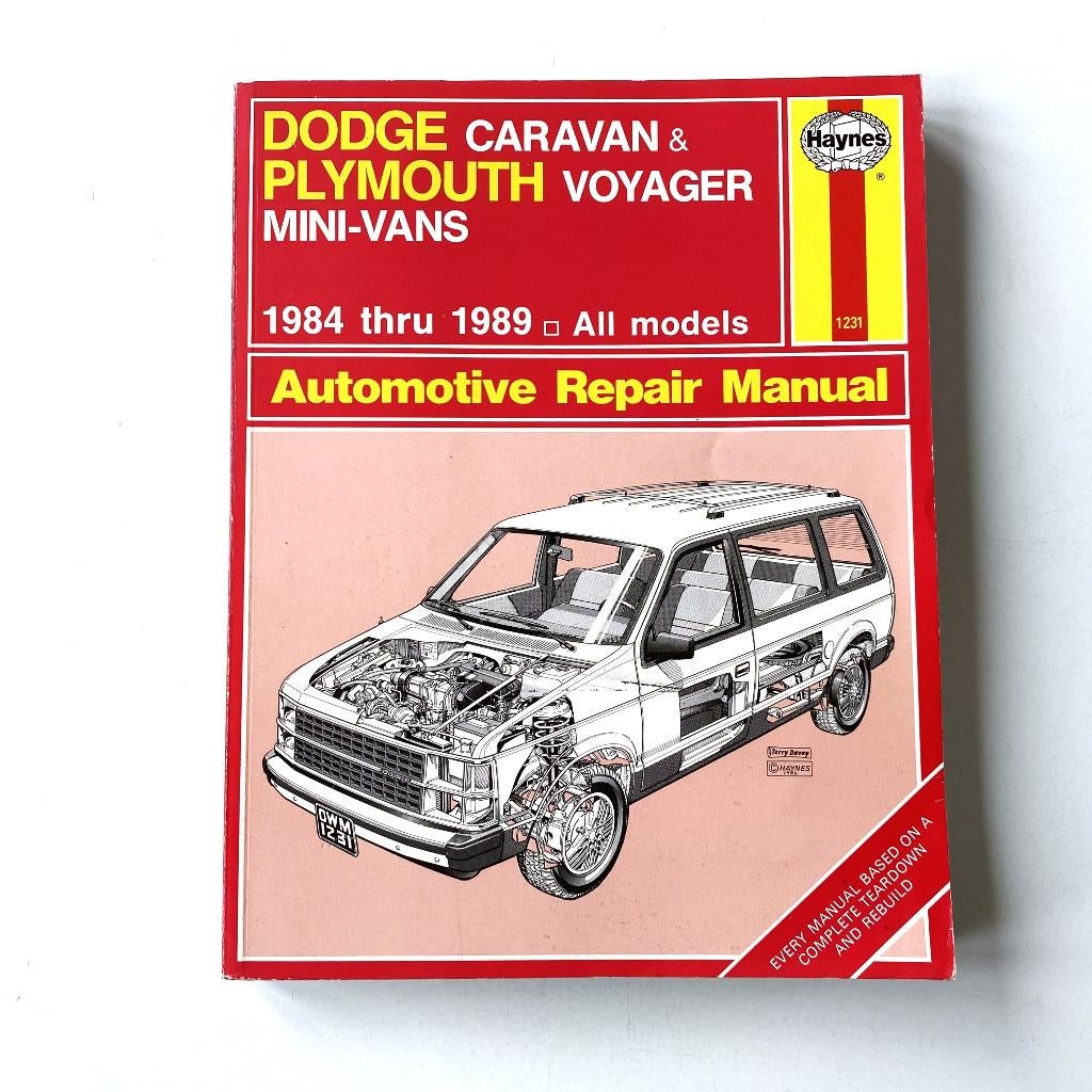 Dodge Caravan / Plymouth Voyager – Automotive Repair Manual, Verzenden, Gelezen, Overige merken